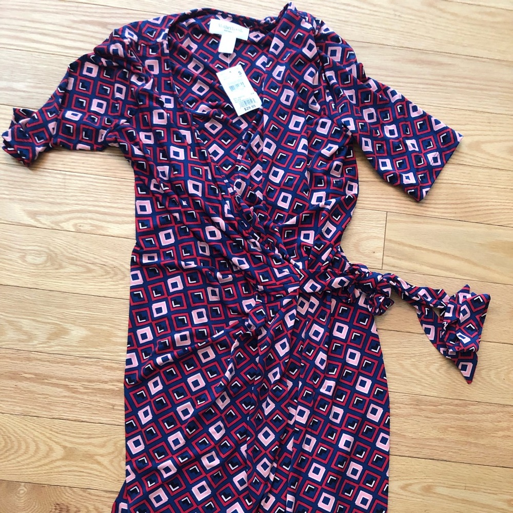 Motherhood maternity size small wrap dress